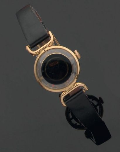 JUVENIA
Montre bracelet de dame en or, cadran...