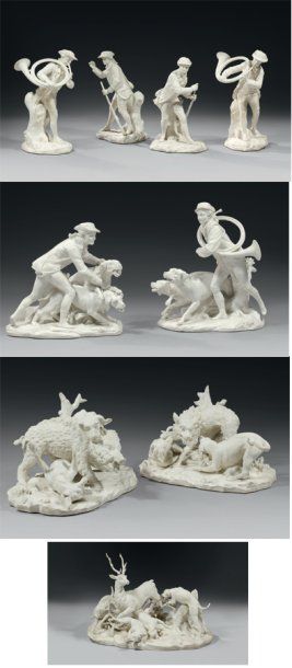 SEVRES
Vers 1870-1880 Important ensemble...