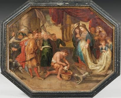 Ecole ITALIENNE du XVIIème siècle, suiveur...