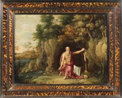 Ecole FLAMANDE vers 1630
Saint Jérôme dans...