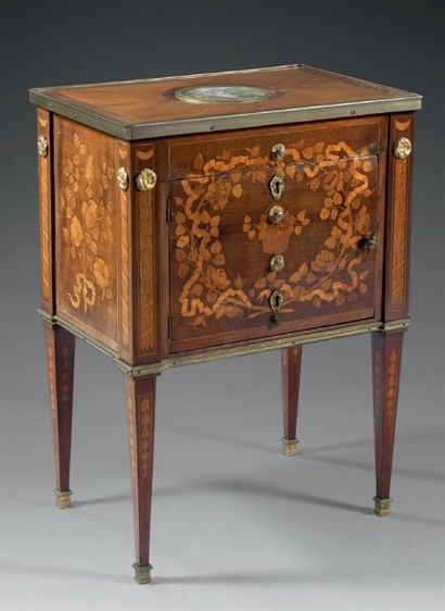 Table de salon, rectangulaire, en placage...