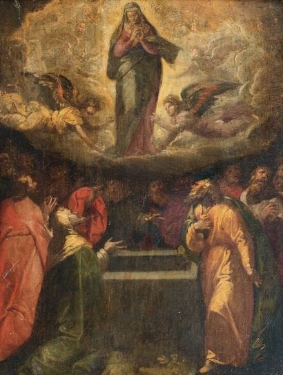 Ecole ITALIENNE vers 1620, entourage de Ludovic...