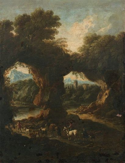 Ecole ITALIENNE du XVIIème siècle entourage...