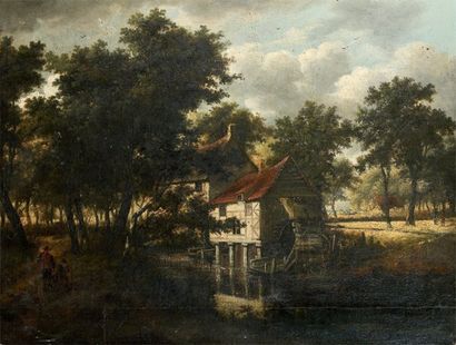 Ecole ANGLAISE du XVIIIème siècle, d'après...