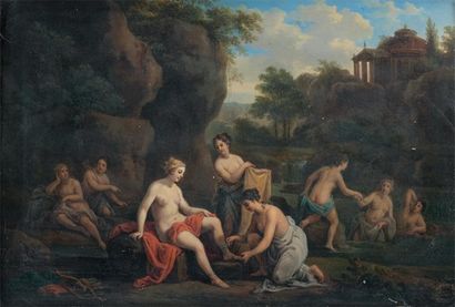 Ecole FRANCAISE vers 1750, entourage de Louis...