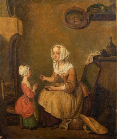 Ecole FRANCAISE du XIXème siècle, dans le...