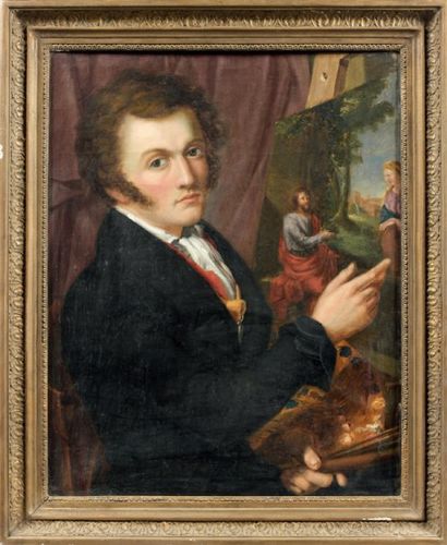 Alexis BAFCOP (Cassel 1804 - 1895)
Portrait...