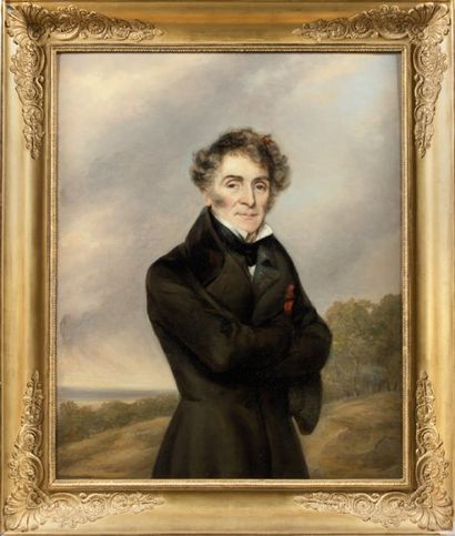 ECOLE ANGLAISE vers 1820
Portrait de Roland...