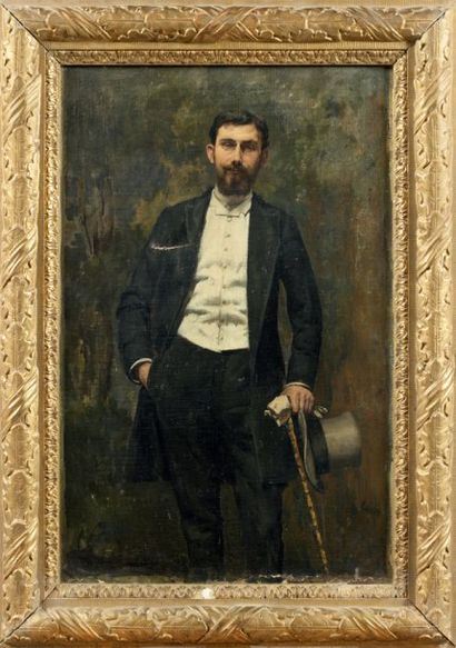 Victor MAREC (Paris 1862 - 1920)
Portrait...