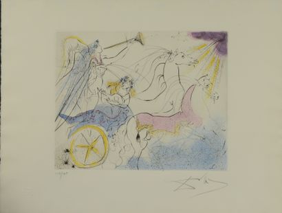 Salvador DALI (1904-1989) Euterpe, planche...