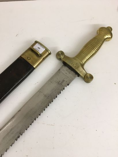 Glaive du génie de type 1831, lame à dents...