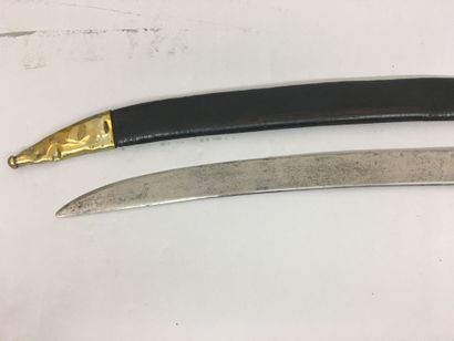 Un briquet d'infanterie modèle an IX, poinçonné...