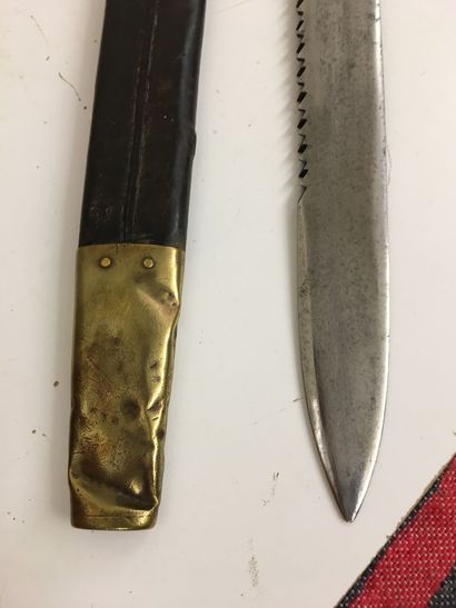 Glaive du génie de type 1831, lame à dents...