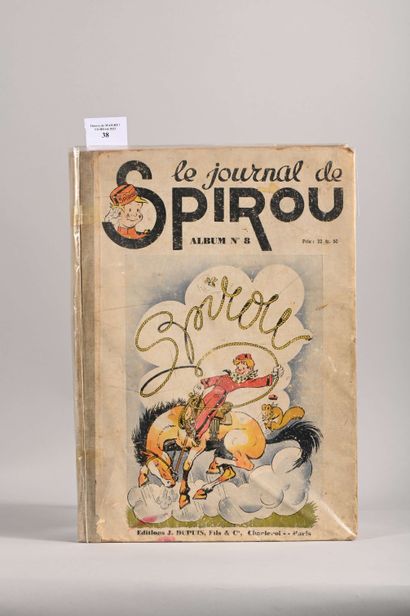 JOURNAL DE SPIROU
Reliure 8 pendant la guerre...