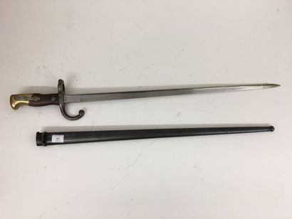 Epée baïonnette modèle 1874, dite Gras, lame...