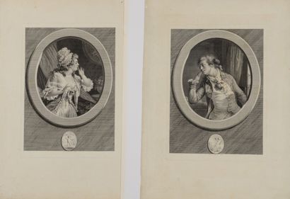Augustin de SAINT AUBIN (1736-1807) - Au...