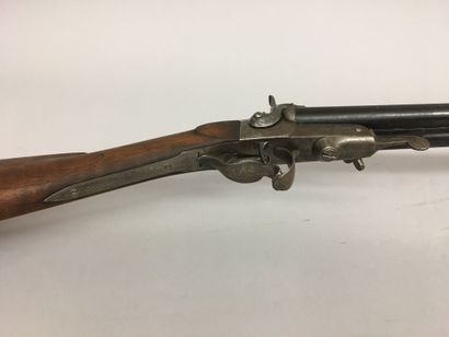 Petite carabine de chasse à broche à double...