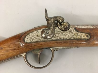 Mousqueton de cavalerie, canon à pans puis...