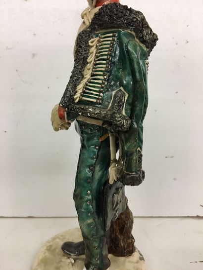 Statuette en faïence par Bernard Belluc (né...
