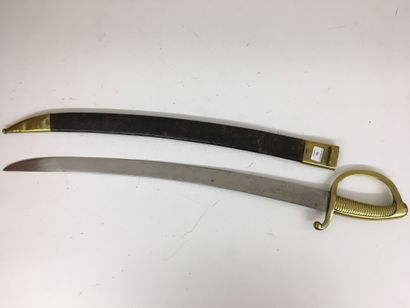 Briquet d'Infanterie, modèle an XI, lame...