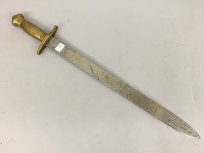 Glaive d'infanterie ou d'artillerie, poignée...
