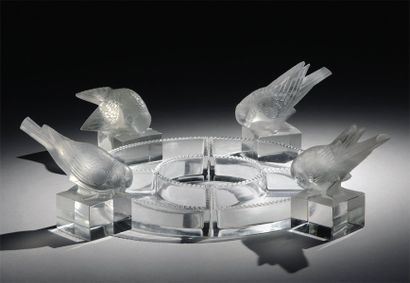 LALIQUE René (1860-1945)
Surtout de table...