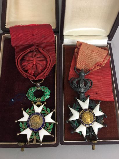 7 croix de l'Ordre de la Légion d'honneur...