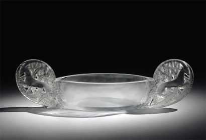 LALIQUE René (1860-1945)
Jardinière « Saint...