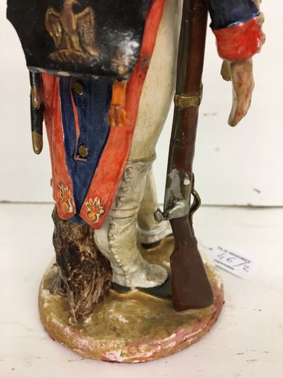 2 statuettes en faïence par Bernard Belluc...