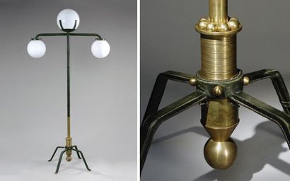 ADNET Jacques (1900-1984)
Rare lampadaire...