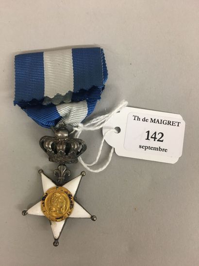 Croix de la Fidélité en argen, poinçonné...
