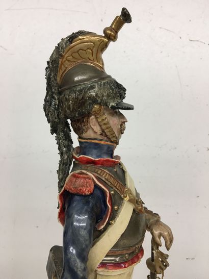 Statuette en faïence par Bernard Belluc (né...