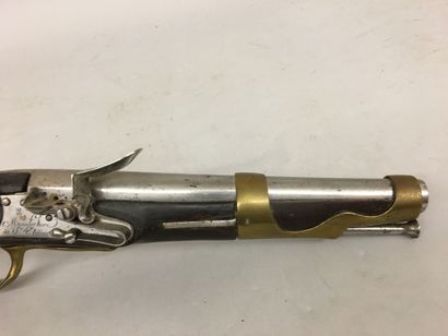 Pistolet à silex de cavalerie, modèle 1763-1774,...