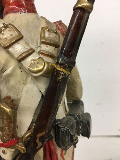 2 statuettes en faïence par Bernard Belluc...