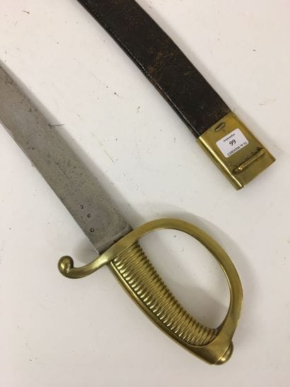 Briquet d'Infanterie, modèle an XI, lame...