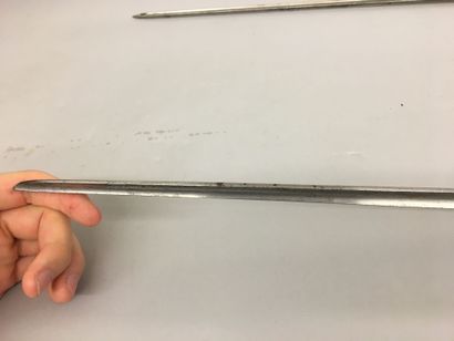 Une baïonnette à douille, modèle 1847 pour...
