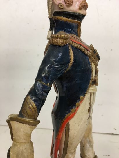 2 statuettes en faïence par Bernard Belluc...