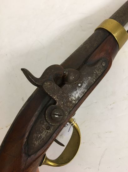Pistolet de cavalerie, modèle an XIII, transfomé...