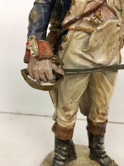 Statuette en faïence par Bernard Belluc (né...