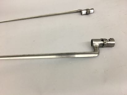 Une baïonnette à douille, modèle 1847 pour...