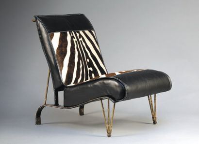 ADNET Jacques (1900-1984)
Rare fauteuil à...