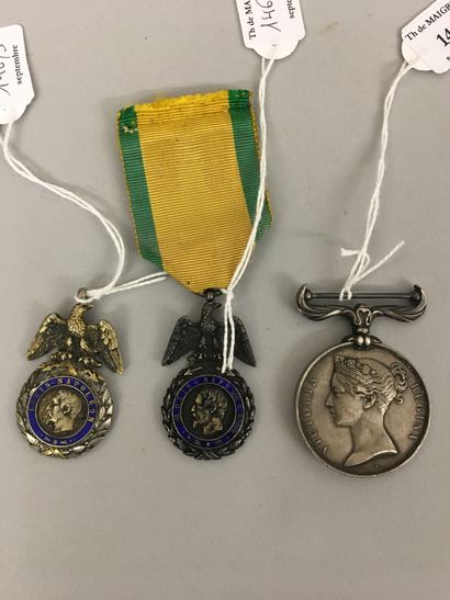 2 médailles militaires du 2e type, fabrications...
