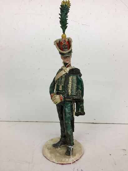 Statuette en faïence par Bernard Belluc (né...