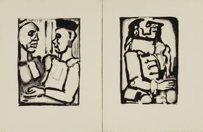 Georges ROUAULT (1871 1958) Le Laquais Juge :...