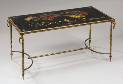 BAGUES
Table basse rectangulaire en bronze...