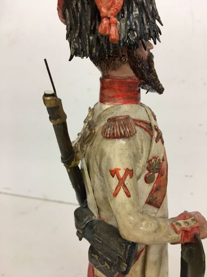 2 statuettes en faïence par Bernard Belluc...