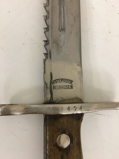 Sabre baïonnette modèle 1814, modèle du génie,...