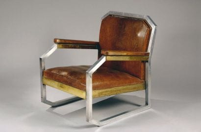 TRAVAIL FRANÇAIS 1930
Fauteuil à armature...