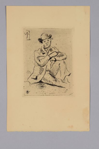 Paul CEZANNE (1839-1906) - Guillaumin au...