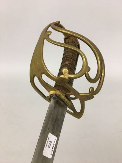 Sabre petit Montmorency de bas officier d'infanterie...